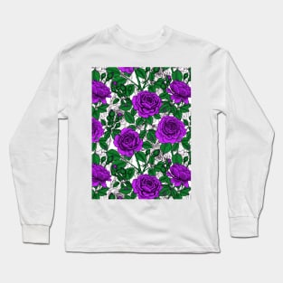 Purple roses 2 Long Sleeve T-Shirt